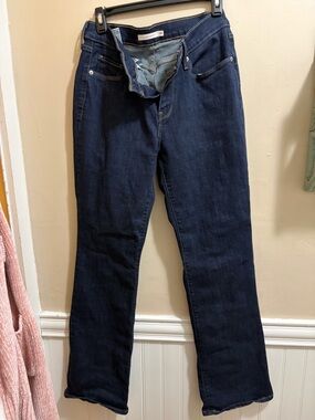 Levi's Dark Blue Boot Cut Women's Jeans